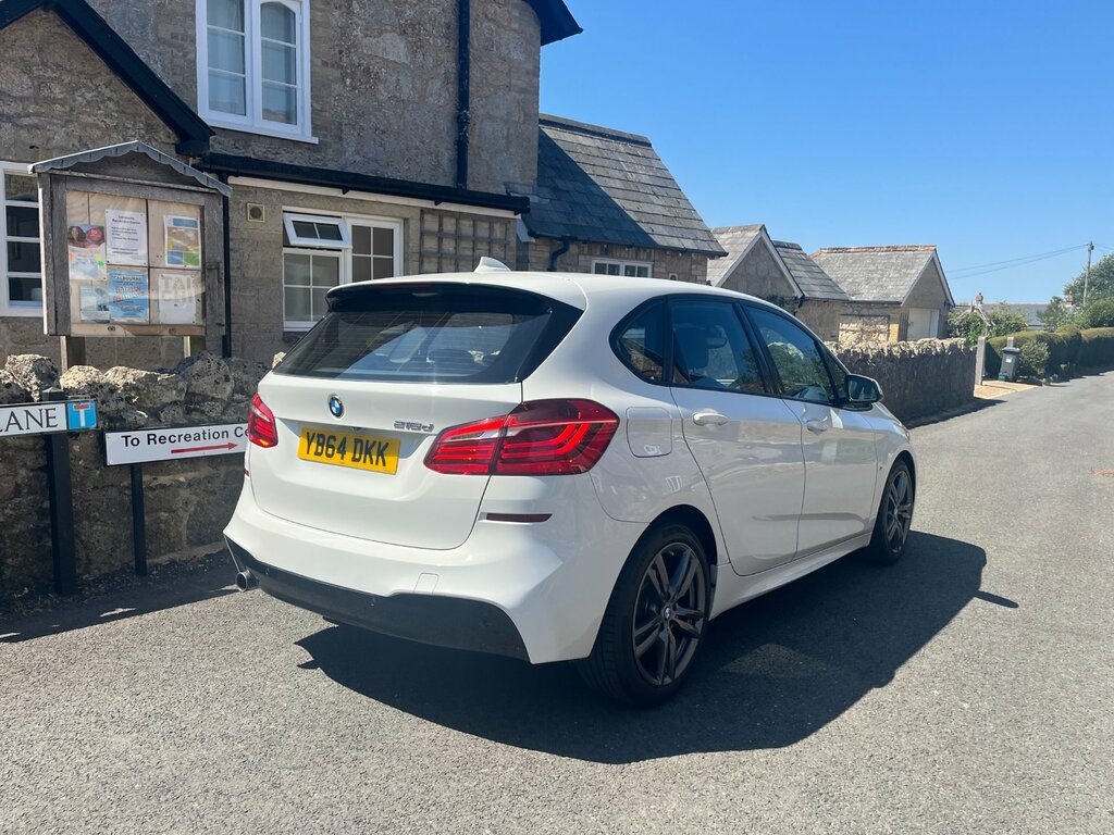 BMW 2 Series Active Tourer 1.5 216D M Sport Mpv Euro 6 Ss White #4