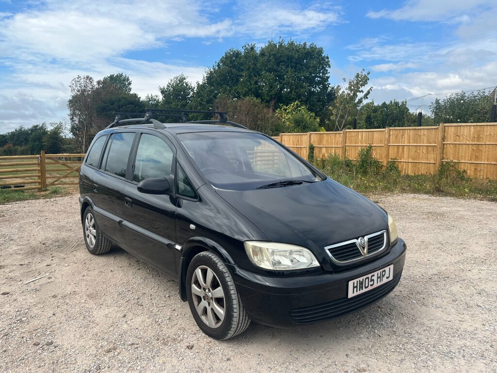 Vauxhall Zafira 1.6I 16V Breeze Mpv 180 Gkm, 9 Black