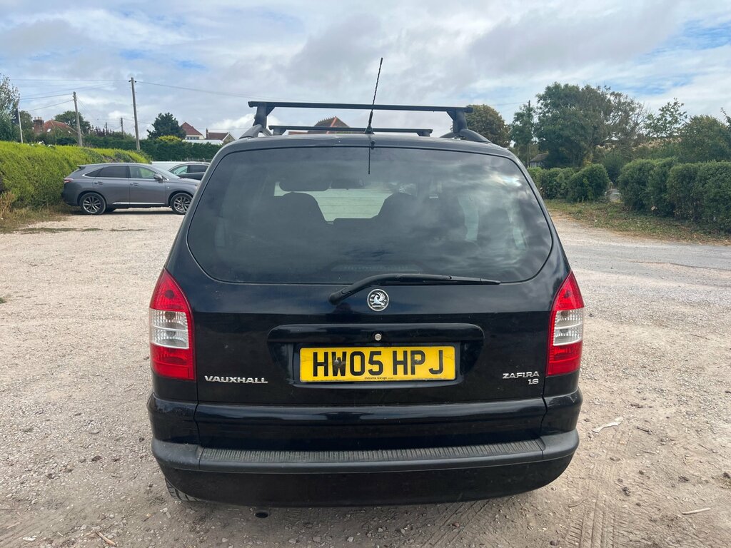 Vauxhall Zafira 1.6I 16V Breeze Mpv 180 Gkm, 9 Black #5