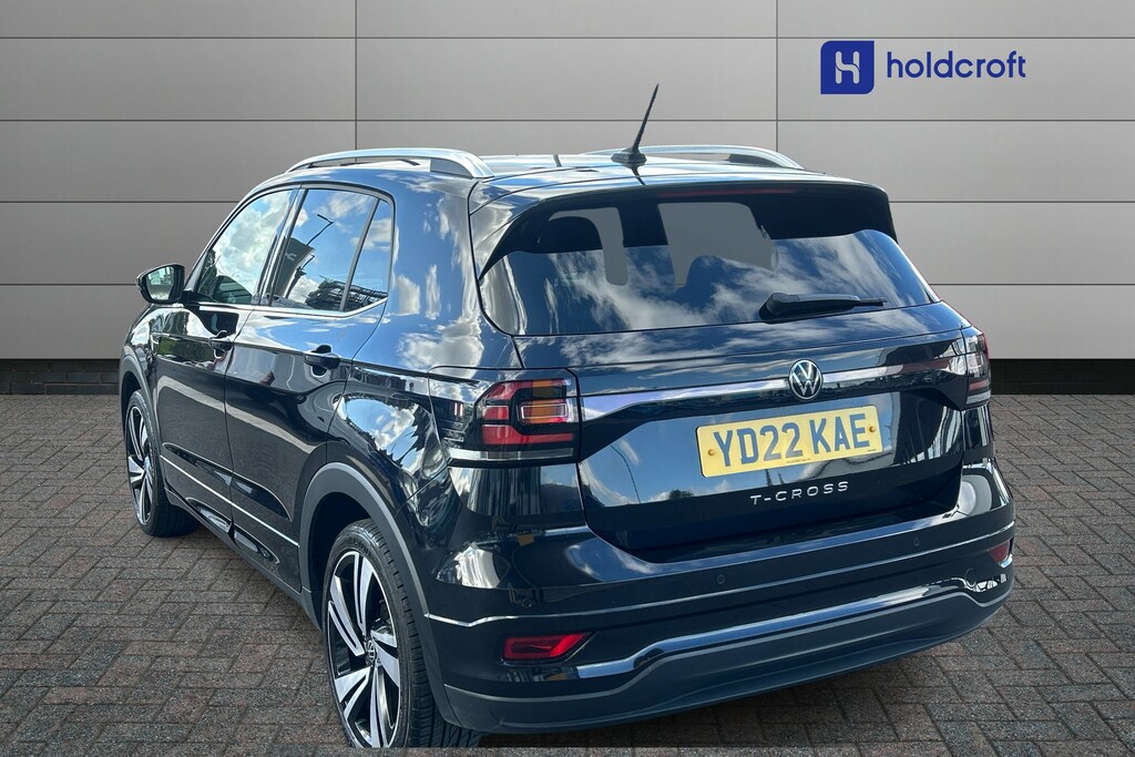 Volkswagen T-Cross 1.5 Tsi Evo R-line Dsg YD22KAE Black #2