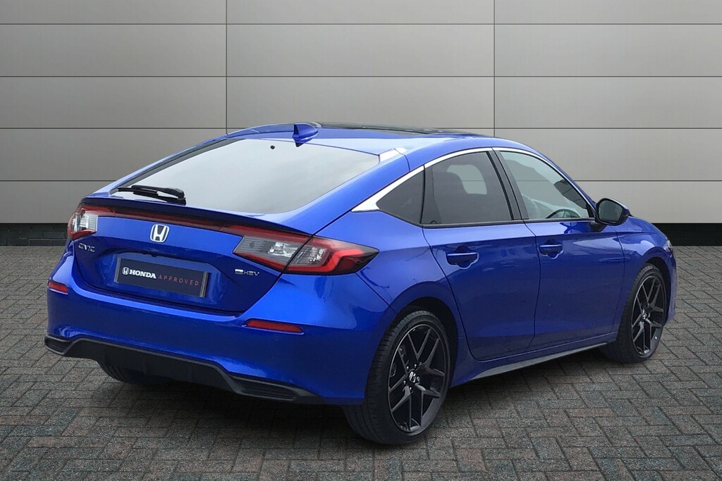 Honda Civic 2.0 H I-mmd Elegance Ecvt Euro 6 Ss Red #25