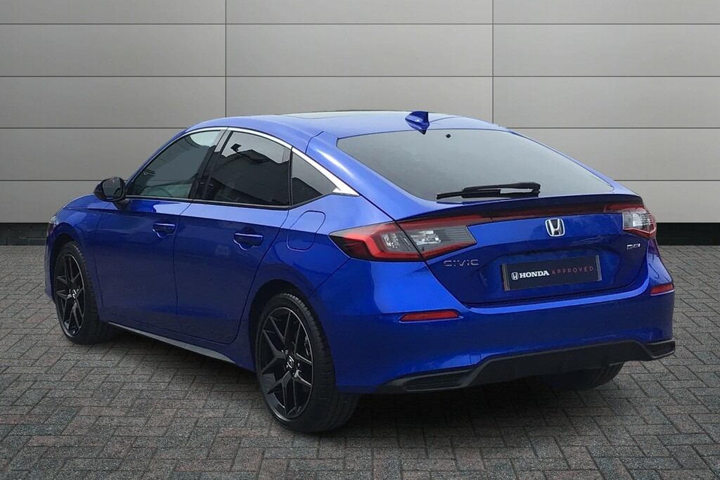 Honda Civic 2.0 H I-mmd Elegance Ecvt Euro 6 Ss Red #2