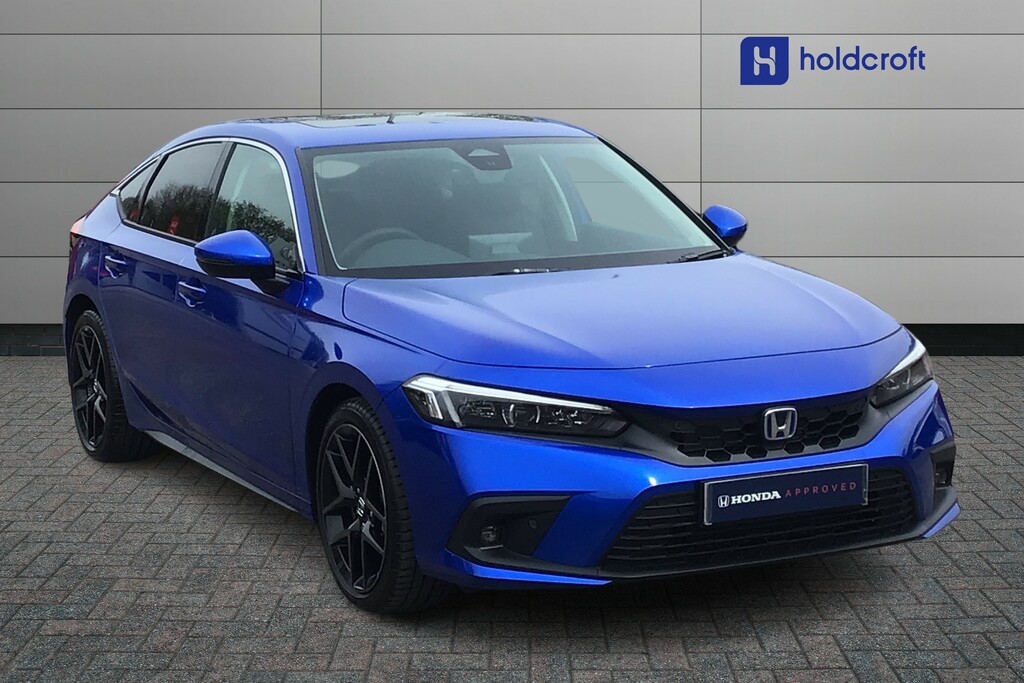 Honda Civic 2.0 H I-mmd Elegance Ecvt Euro 6 Ss Red #1