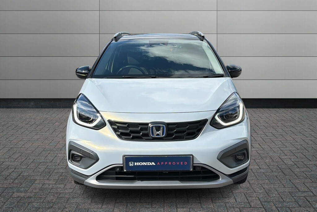 Honda Jazz 1.5 I-mmd Hybrid Crosstar Advance Ecvt White #6