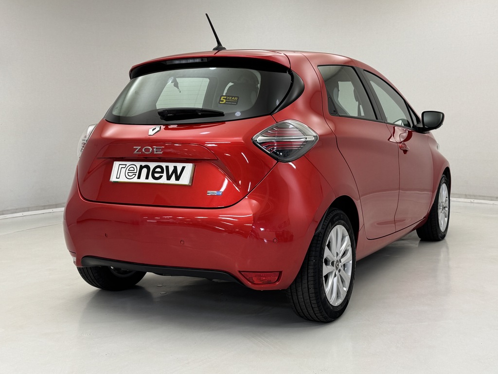 Renault Zoe 80Kw Iconic R110 50Kwh Rapid Charge Red #4