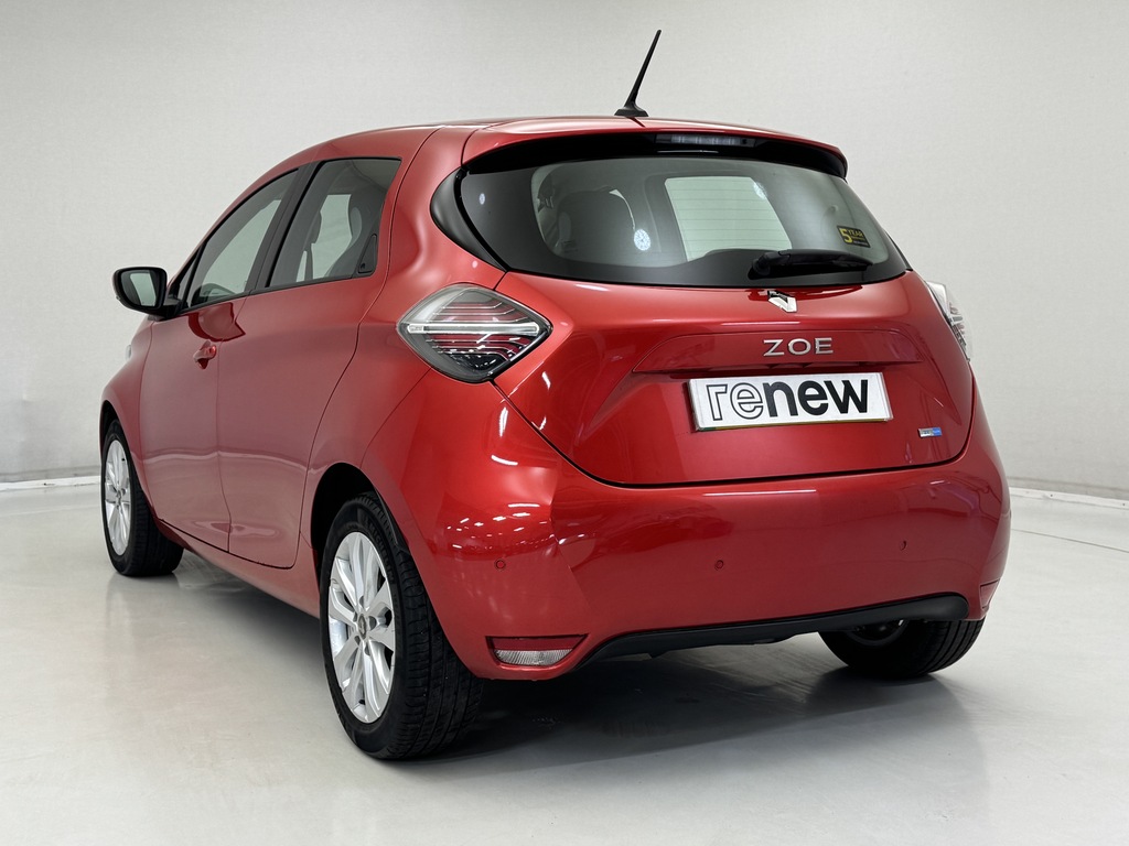Renault Zoe 80Kw Iconic R110 50Kwh Rapid Charge Red #5