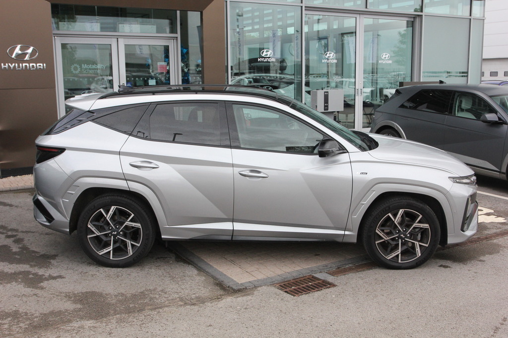 Hyundai Tucson 1.6T Hybrid N Line S Silver #3