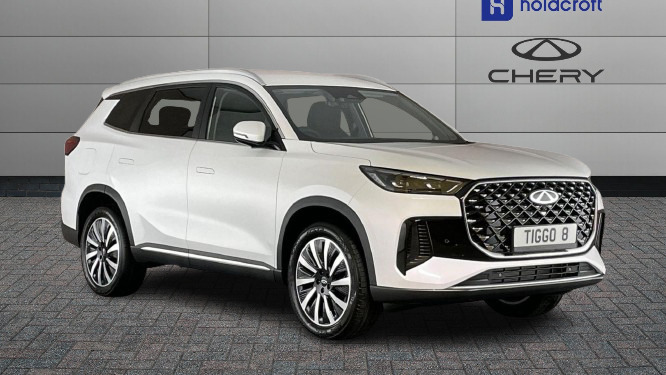 Chery Tiggo 8 1.5T Phev Summit Dht White