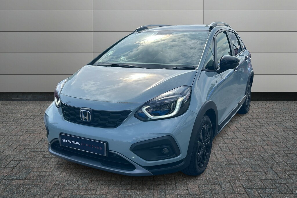 Honda Jazz 1.5 I-mmd Hybrid Crosstar Advance Ecvt Blue #10