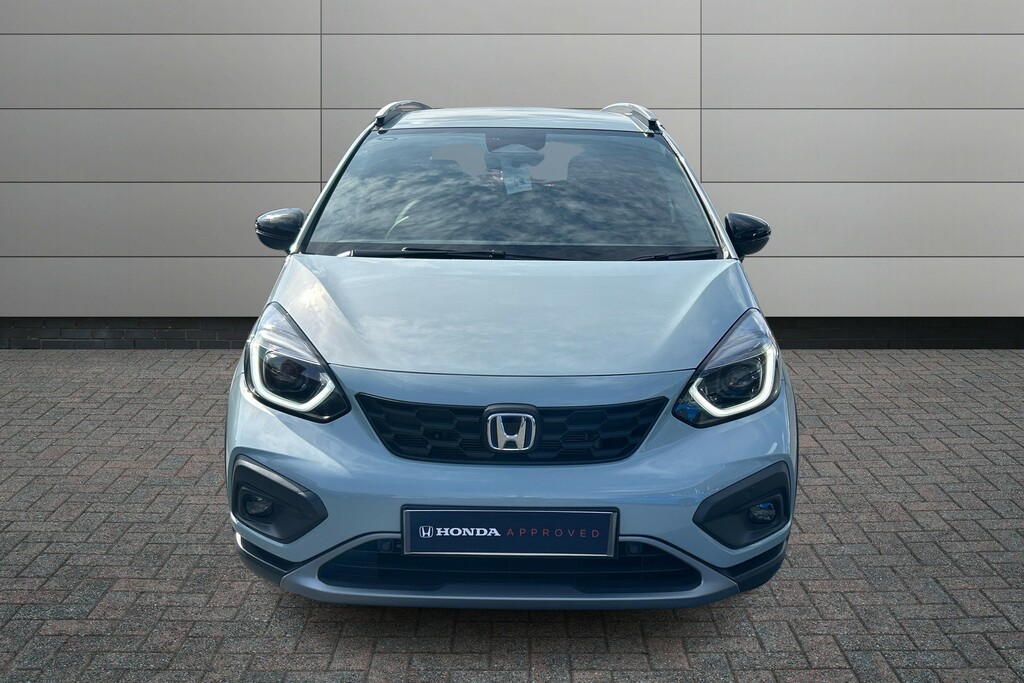 Honda Jazz 1.5 I-mmd Hybrid Crosstar Advance Ecvt Blue #6