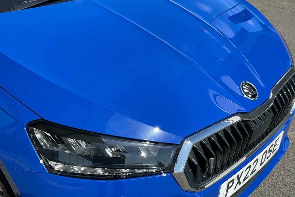 Skoda Fabia 1.0 Tsi Se Comfort Hatchback Eur Blue #16