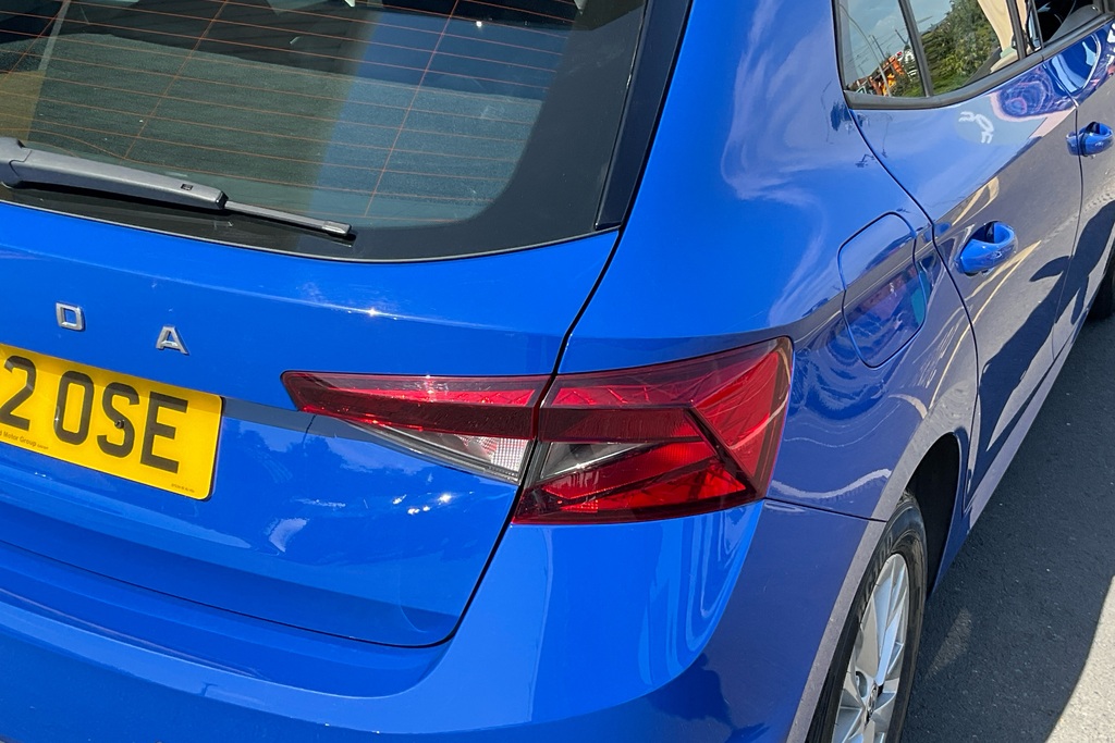 Skoda Fabia 1.0 Tsi Se Comfort Hatchback Eur Blue #19