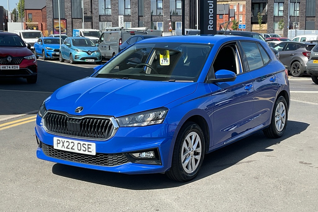 Skoda Fabia 1.0 Tsi Se Comfort Hatchback Eur Blue #13