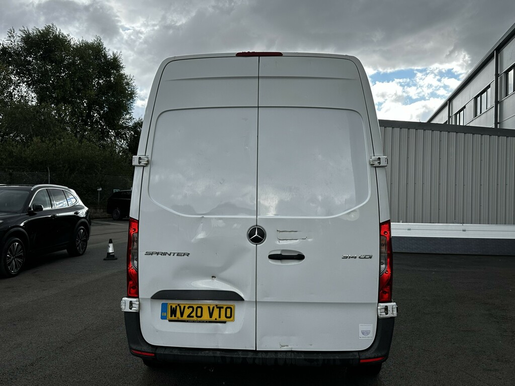 Mercedes-Benz Sprinter 3.5T H1 Van WV20VTO White #5