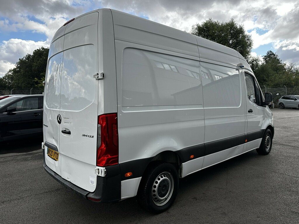 Mercedes-Benz Sprinter 3.5T H1 Van WV20VTO White #4