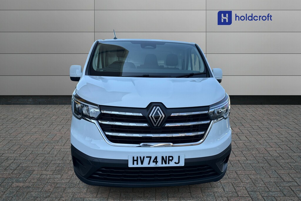 Renault Trafic Sl30 Blue Dci 130 Advance Safety Van HV74NPJ White #2