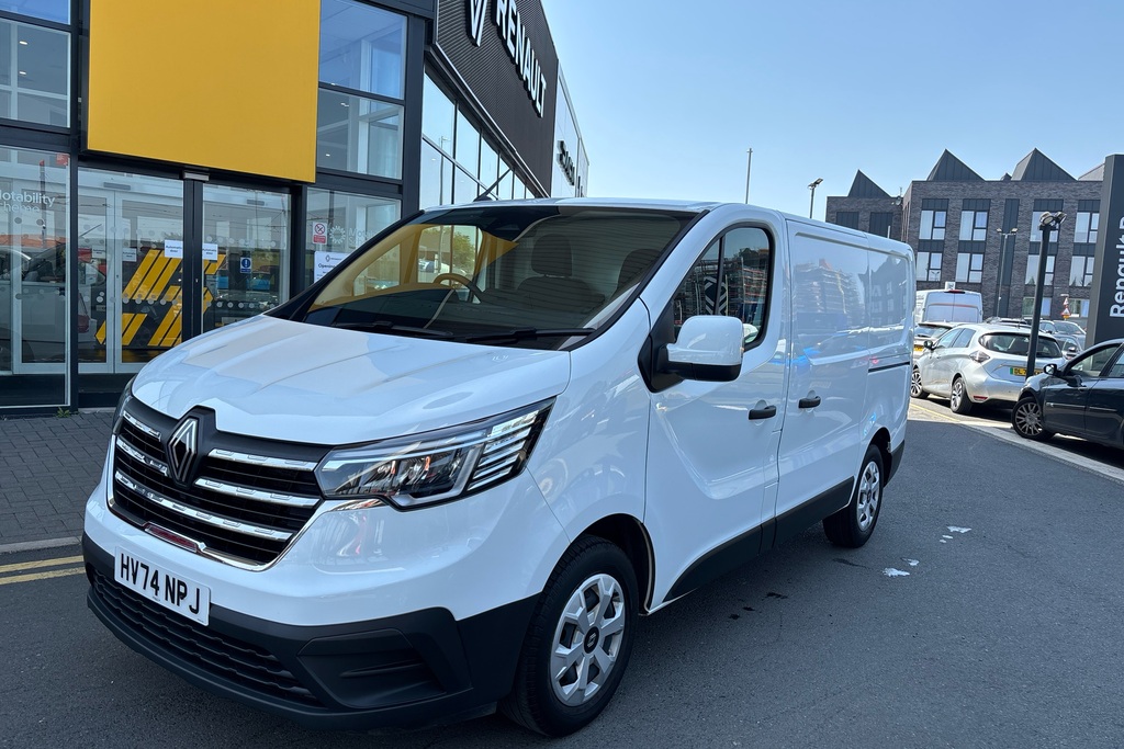 Renault Trafic Sl30 Blue Dci 130 Advance Safety Van White