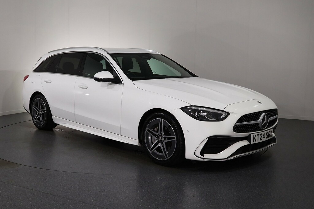 Mercedes-Benz C Class 2.0 C300e 25.4Kwh Amg Line Premium Plus Saloon 4 Blue #1