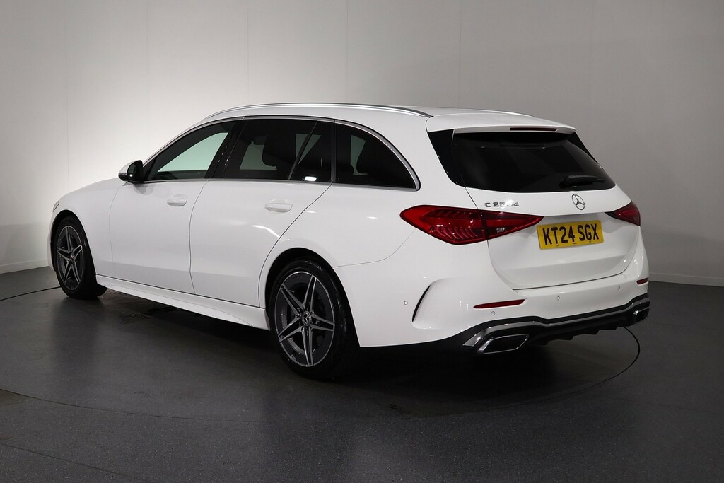 Mercedes-Benz C Class 2.0 C300e 25.4Kwh Amg Line Premium Plus Saloon 4 Blue #5