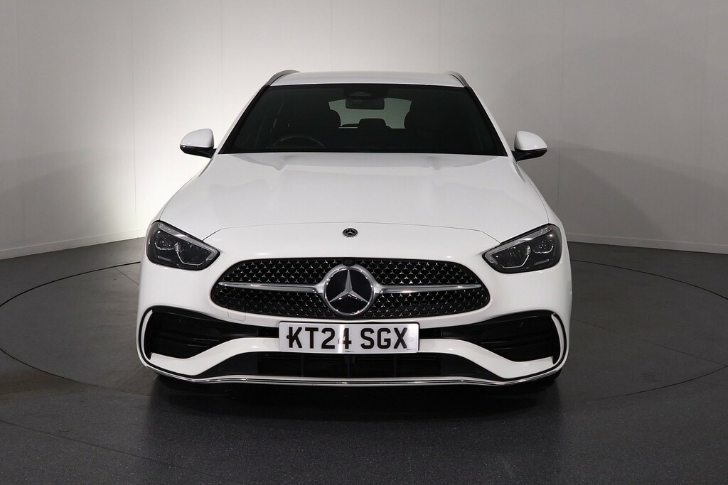 Mercedes-Benz C Class 2.0 C300e 25.4Kwh Amg Line Premium Plus Saloon 4 Blue #2