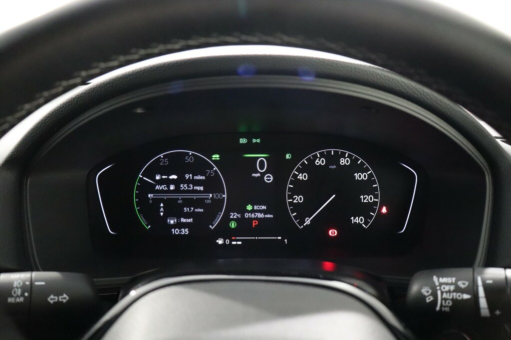 Honda Civic 2.0 I-mmd 184Ps Advance Hybrid Ecvt White #11