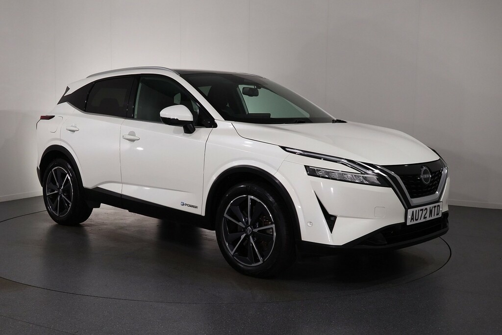 Nissan Qashqai N-connecta White #1