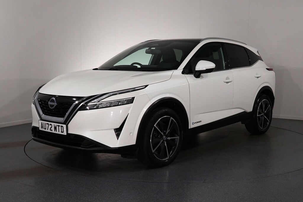 Nissan Qashqai N-connecta White #3