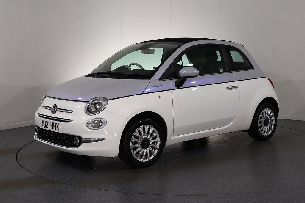 Fiat 500C Dolcevita White #3