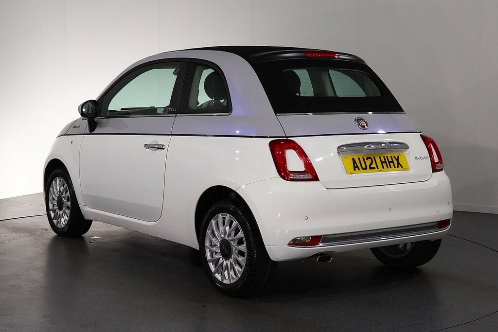 Fiat 500C Dolcevita White #4