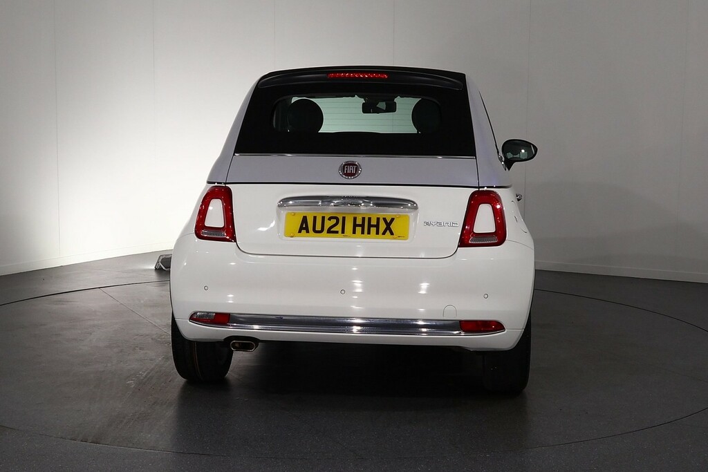 Fiat 500C Dolcevita White #5