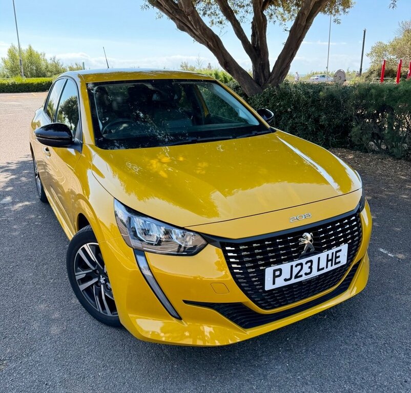 Peugeot 208 1.2L Allure Premium Yellow