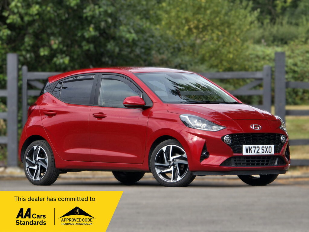 Hyundai I10 1.0 Premium Hatchback Euro 6 S Red
