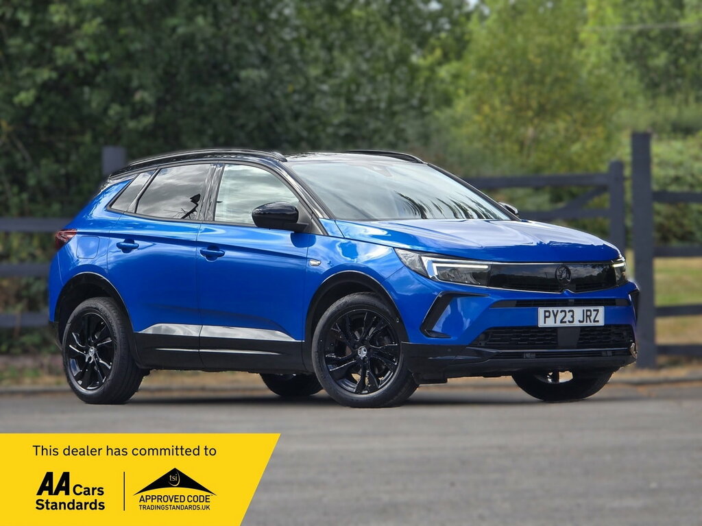 Vauxhall Grandland 1.2 Turbo Gs Suv Euro 6 Ss 1 Blue