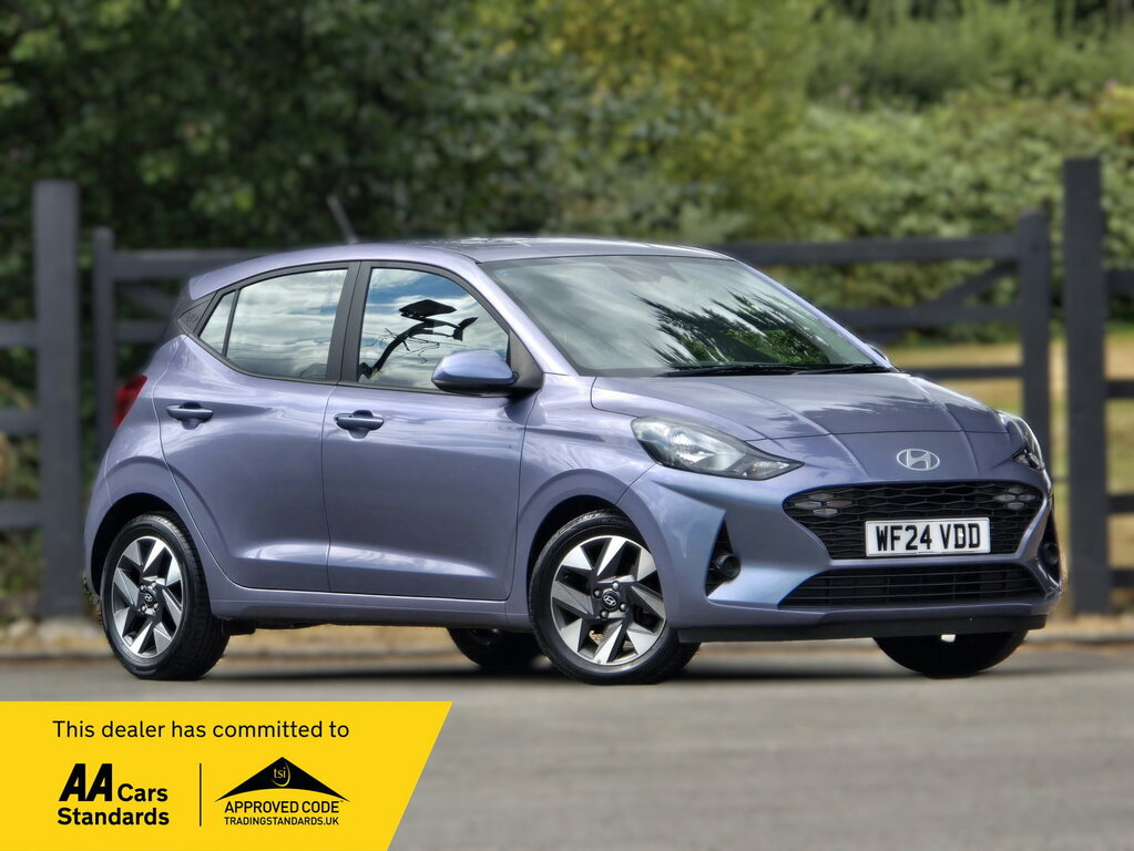 Hyundai I10 1.0 Advance Hatchback Euro 6 S Blue