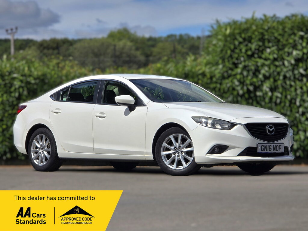 Mazda 6 2.0 Skyactiv-g Se Nav Saloon Eur White