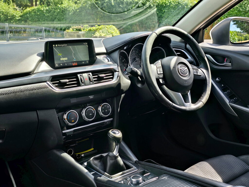 Mazda 6 2.0 Skyactiv-g Se Nav Saloon Eur White #2