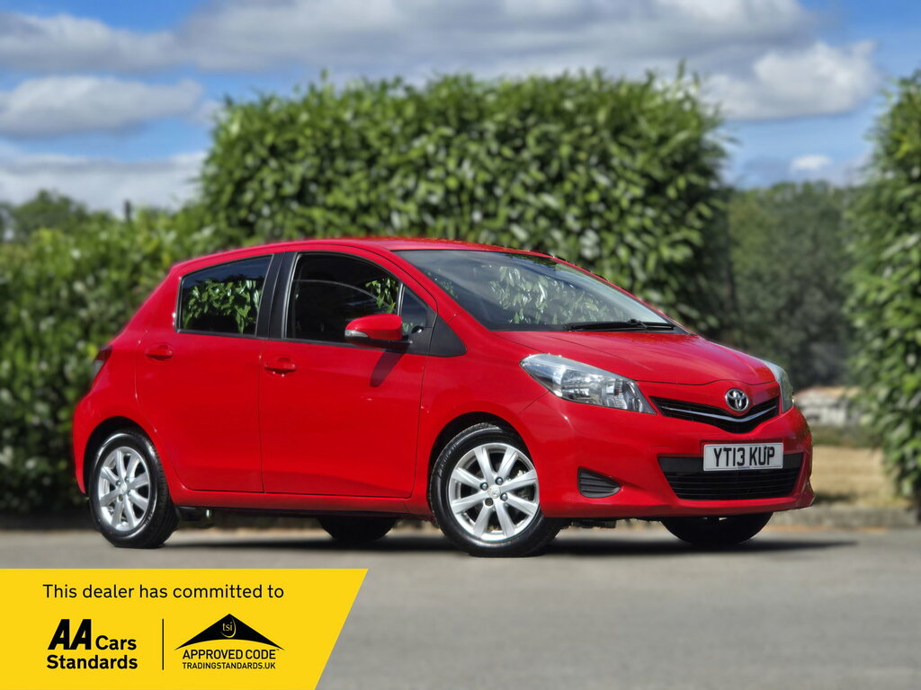 Toyota Yaris 1.4 D-4d Tr Hatchback Euro 5 90 Red