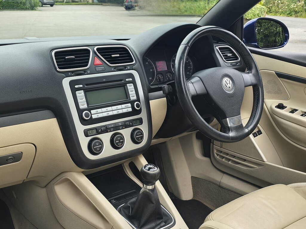 Volkswagen EOS 2.0 Tdi Cabriolet Euro 4 140 Ps Blue #3