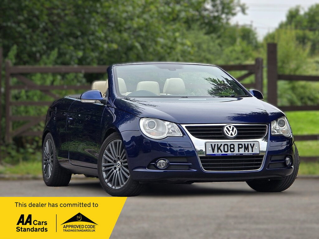 Volkswagen EOS 2.0 Tdi Cabriolet Euro 4 140 Ps Blue