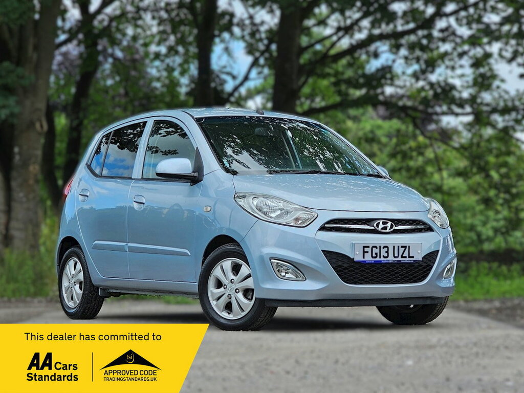Hyundai I10 1.2 Active Hatchback Euro 5 85 Bh Silver