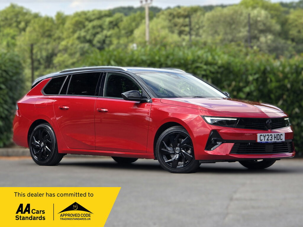Vauxhall Astra 1.2 Turbo Gs Sports Tourer Euro 6 Red