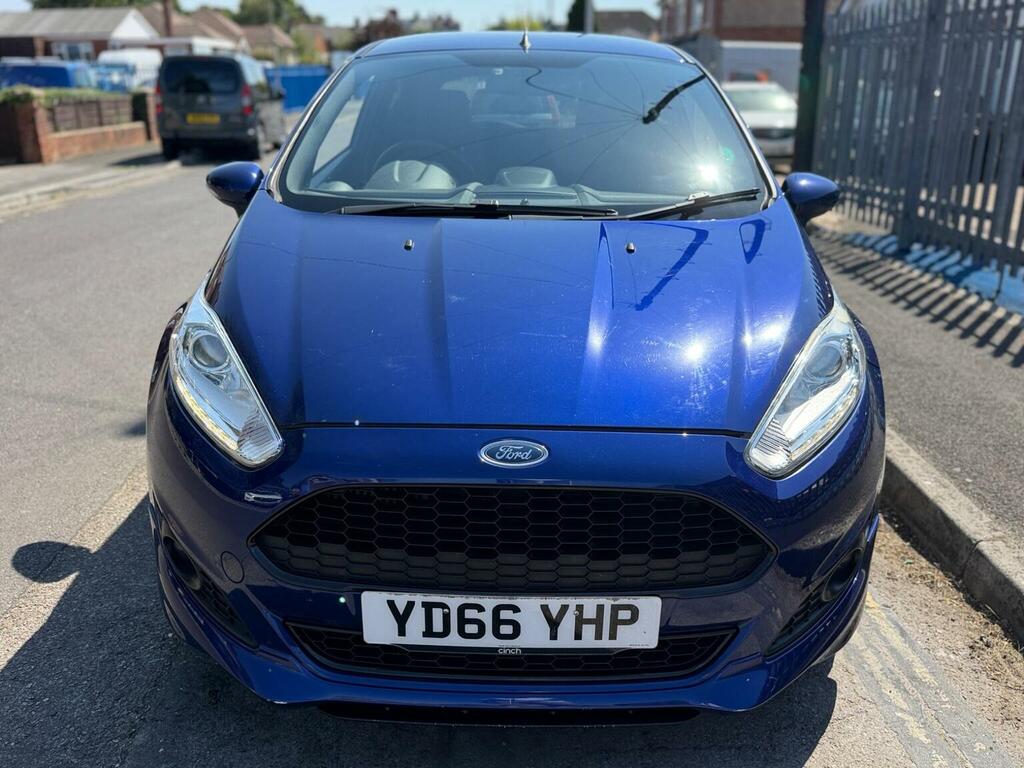 Ford Fiesta 1.0T Ecoboost St-line Euro 6 Ss Blue #2
