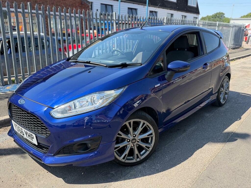 Ford Fiesta 1.0T Ecoboost St-line Euro 6 Ss Blue #3