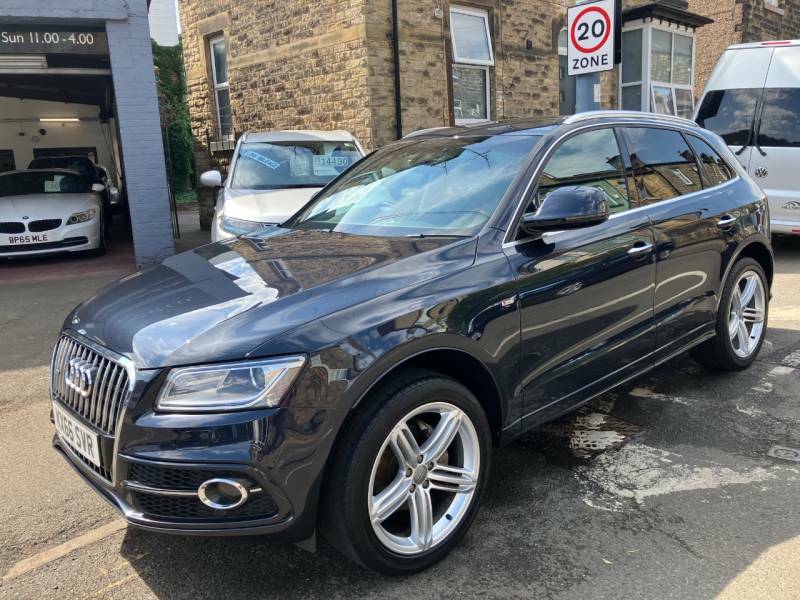Audi Q5 2.0T Fsi 230 Quattro S Line Plus Tip Blue