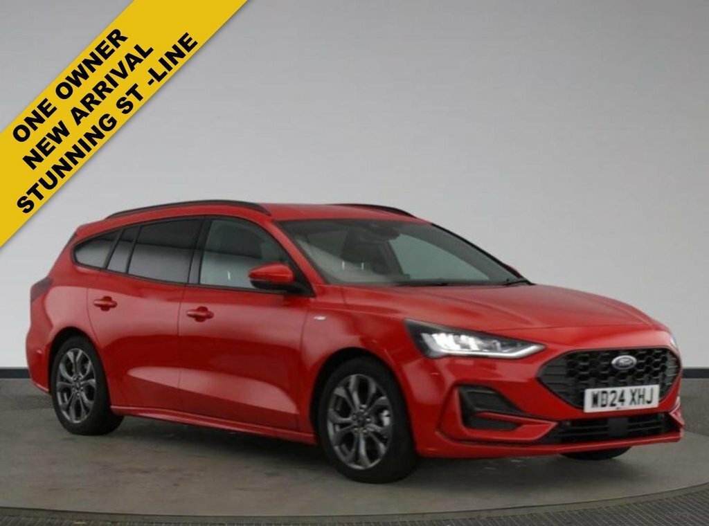 Ford Focus Titanium 1.0L Ecoboost 125Ps Mhev Fwd 6 Spe Blue #1