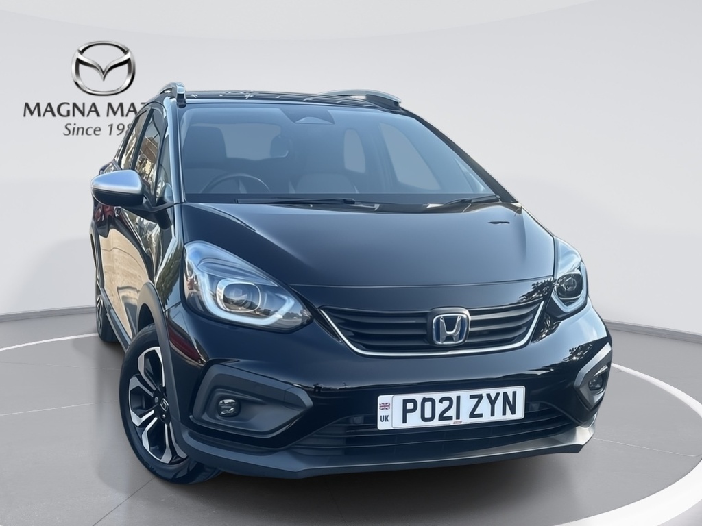 Honda Jazz 1.5 H I-mmd Crosstar Ex Hatchback Hybri PO21ZYN Black