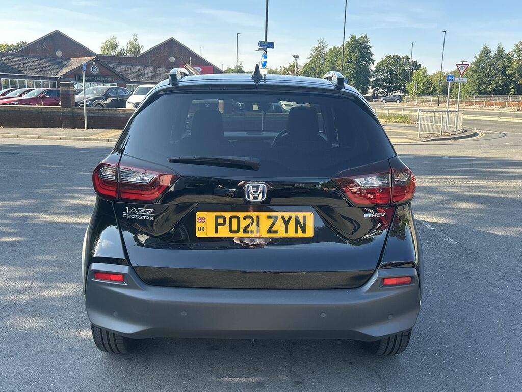Honda Jazz 1.5 H I-mmd Crosstar Ex Hatchback Hybri PO21ZYN Black #5