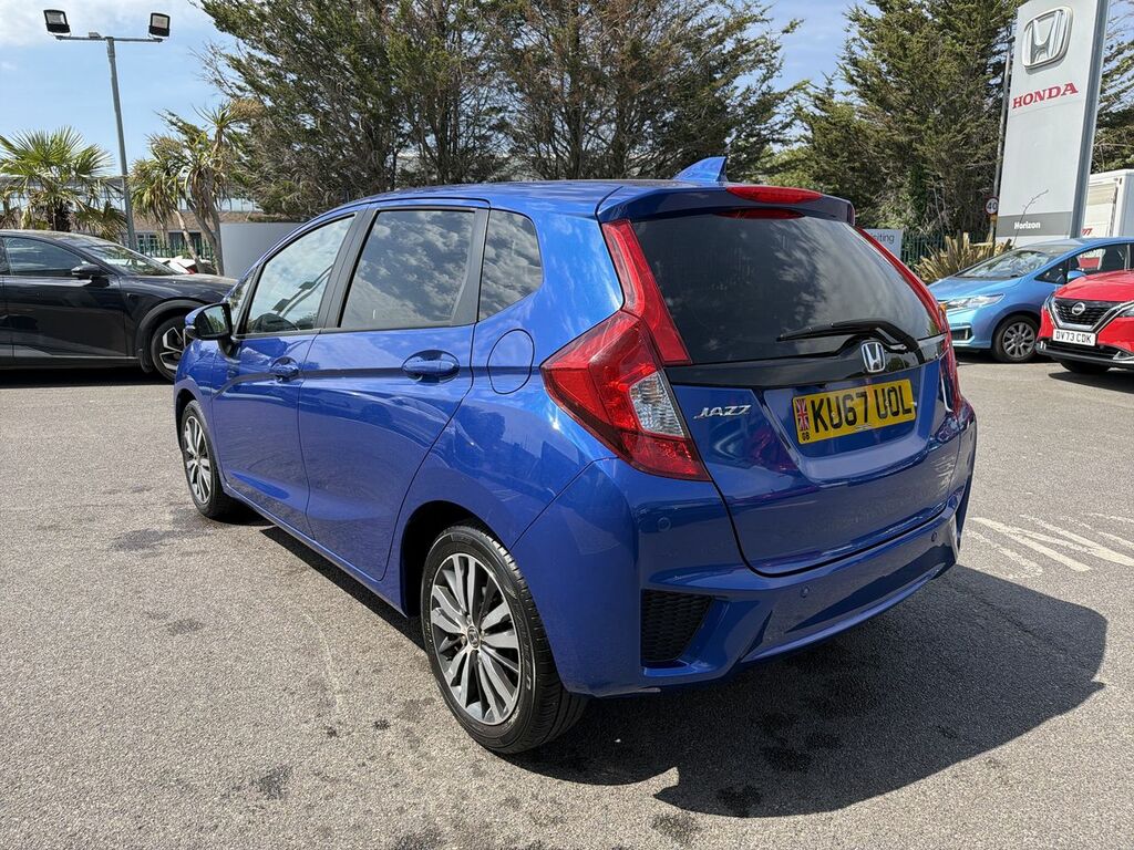 Honda Jazz 1.3 I-vtec Ex Hatchback Cvt Euro 6 Ss Blue #3