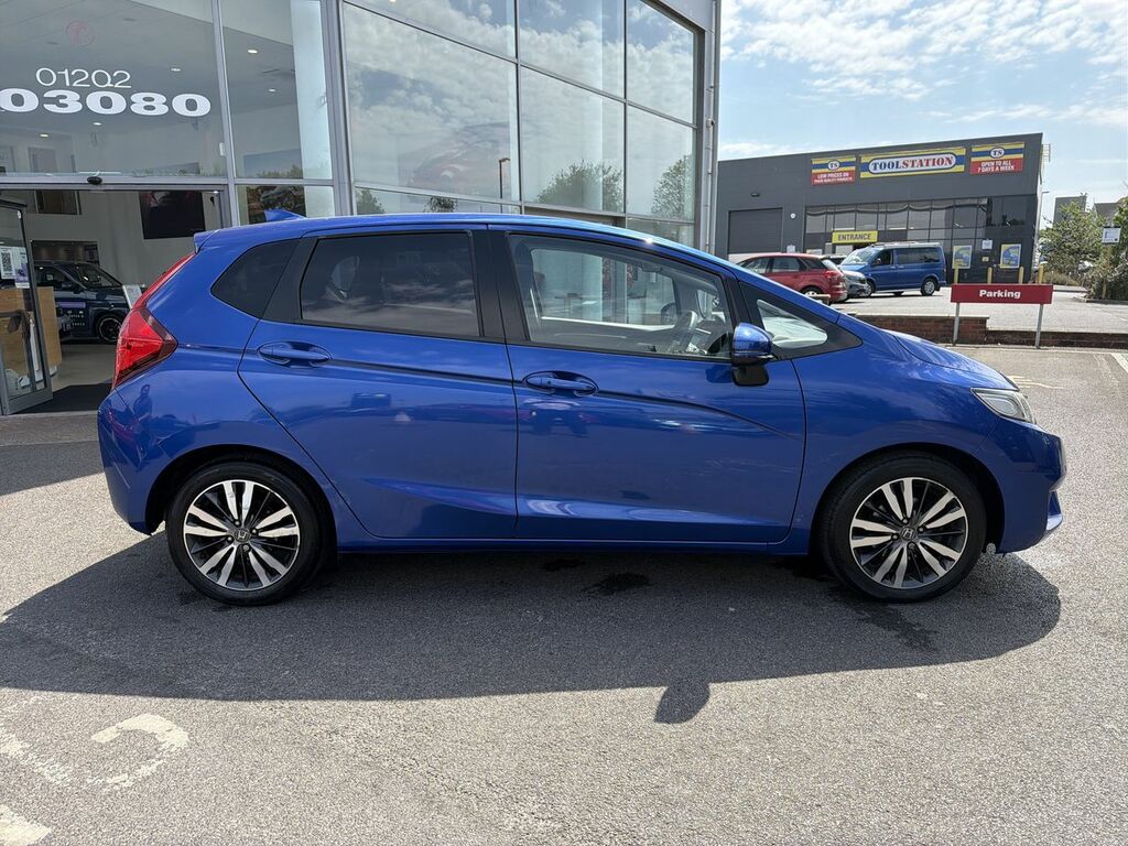 Honda Jazz 1.3 I-vtec Ex Hatchback Cvt Euro 6 Ss Blue #5