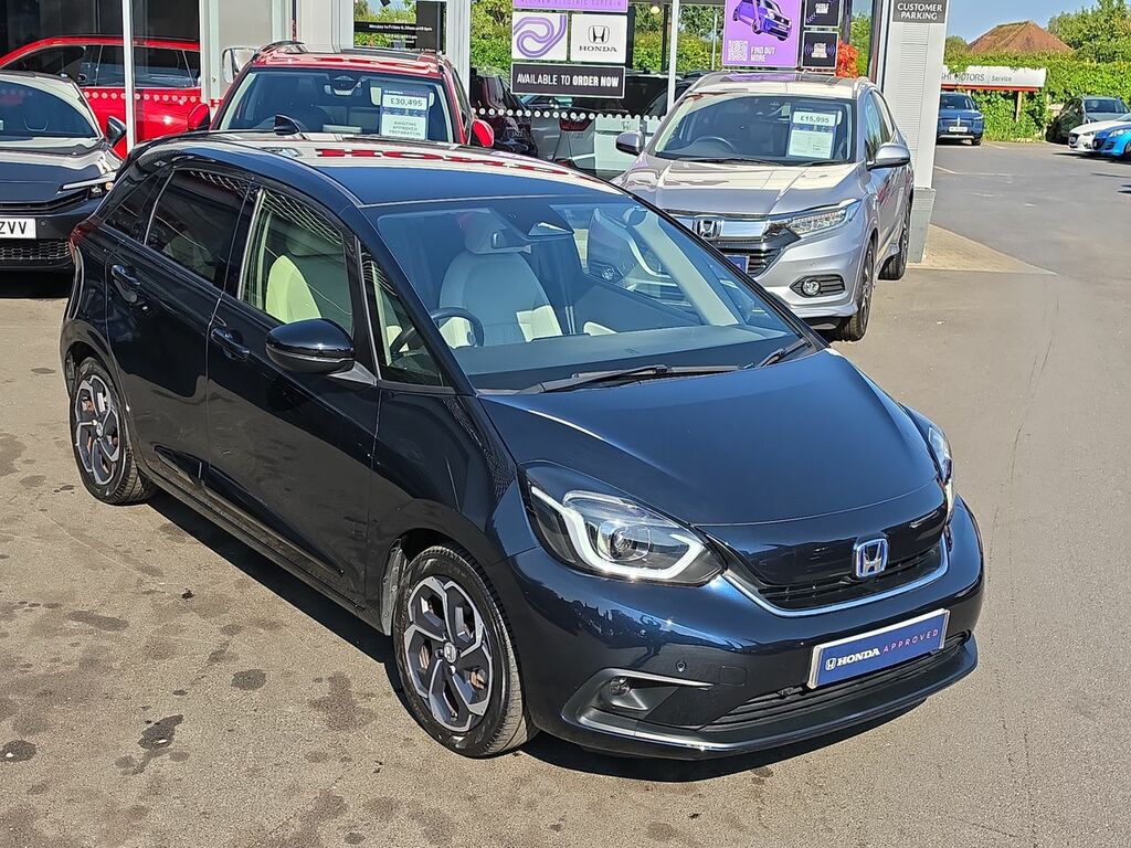 Honda Jazz 1.5 H I-mmd Ex Hatchback Hybrid Ecvt Eu Blue #3